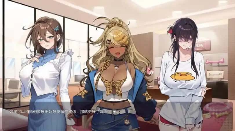 请成为最能干的VTuber吧! 角色路线 场景图 3
